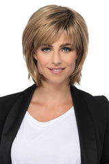 R20RT8 Light Auburn and Golden Blonde frost with Golden Brown roots