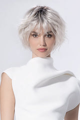 SILVER BLONDE ROOTED