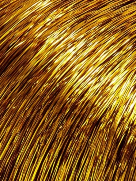 gold tinsel