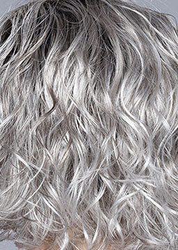 smoky grey rooted