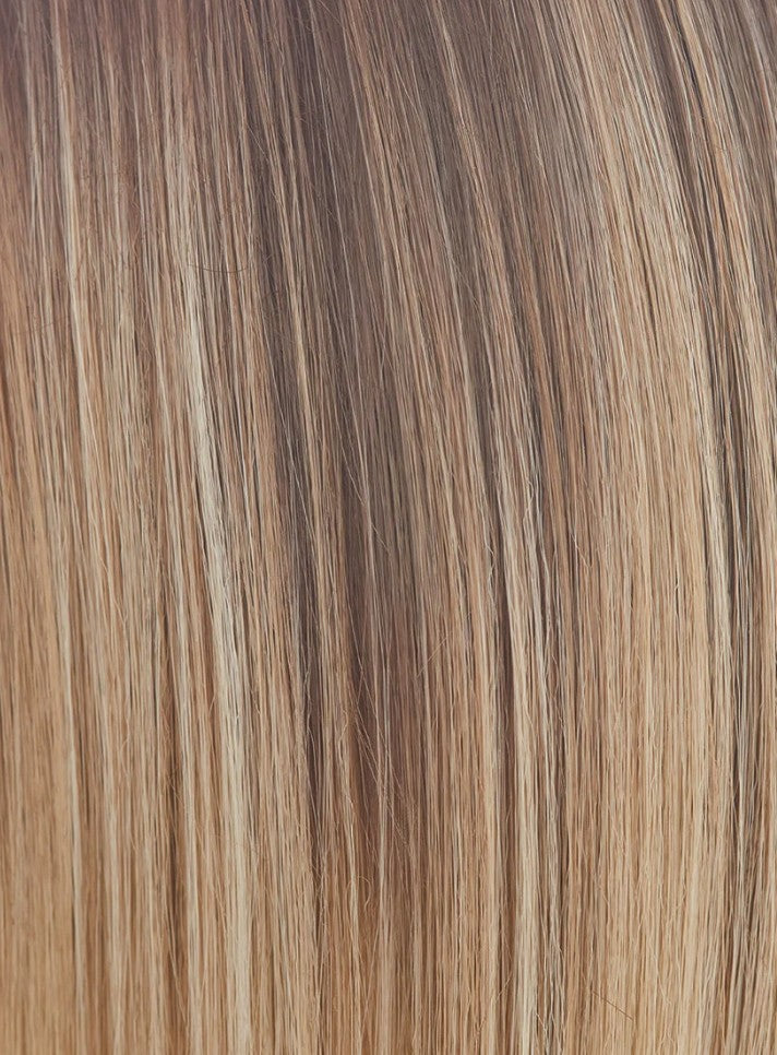 24/14+8 sandy blond rooted