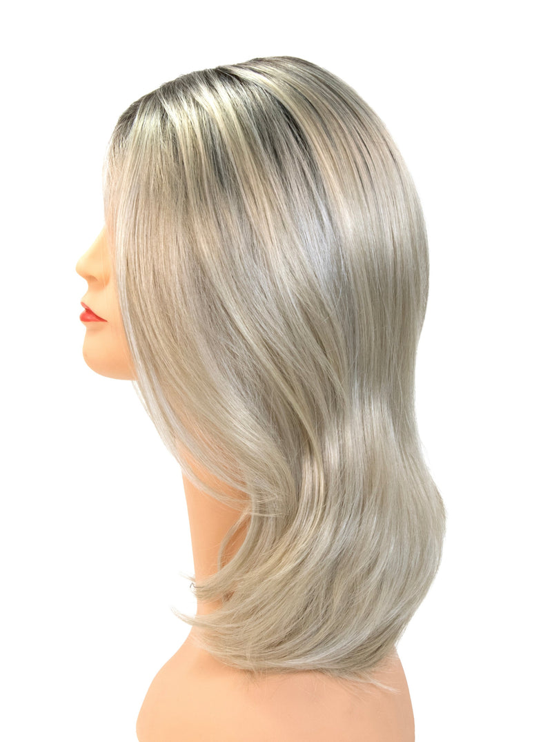 Satin Blonde Rooted