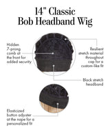 Classic Bob Headband Wig