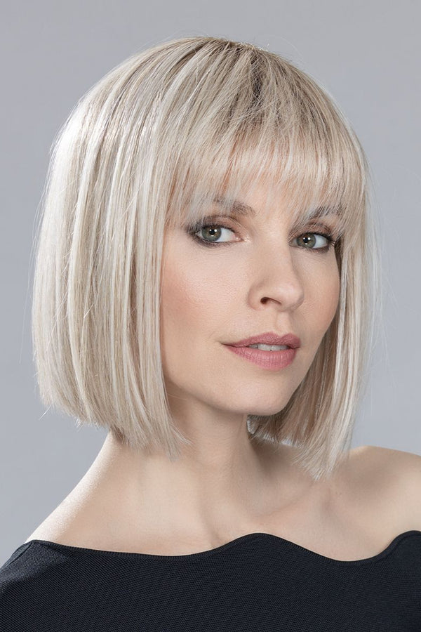 SILVER BLONDE ROOTED