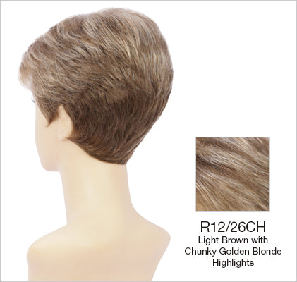 r12/26ch light brown chunky golden blonde highlights